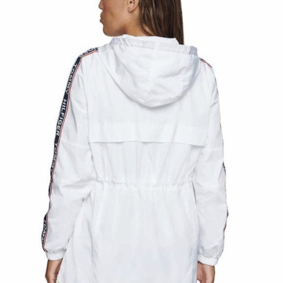 Tommy Hilfiger Ladies Windbreaker Rain Jacket Coat - Picture 5 of 14